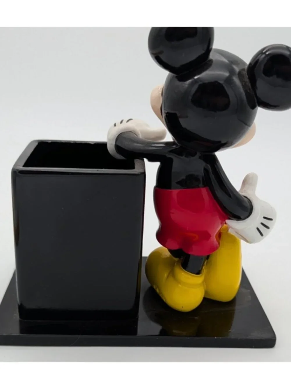 Vintage Mickey Mouse Desk Accessory Pencil Holder Disney office decor organizer